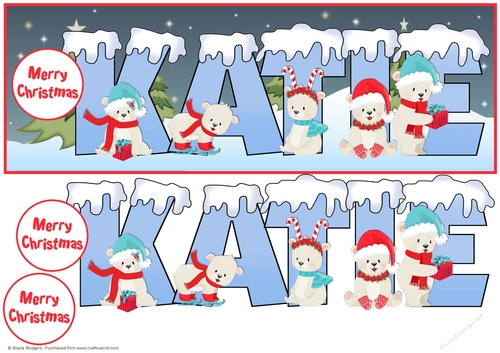 POLAR BEAR NAMES - KATIE