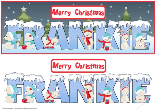 POLAR BEAR NAMES - FRANKIE