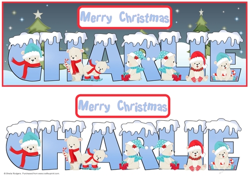 POLAR BEAR NAMES - CHARLIE