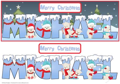 POLAR BEAR NAMES - MICHAEL