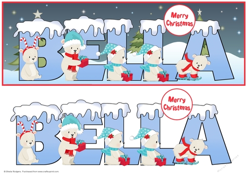 POLAR BEAR NAMES - BELLA