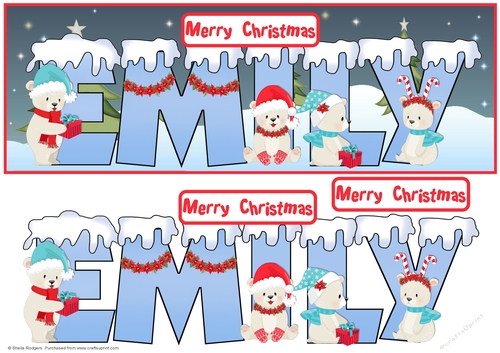 POLAR BEAR NAMES - EMILY