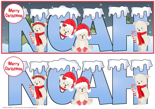 POLAR BEAR NAMES - NOAH