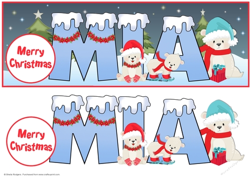 POLAR BEAR NAMES - MIA