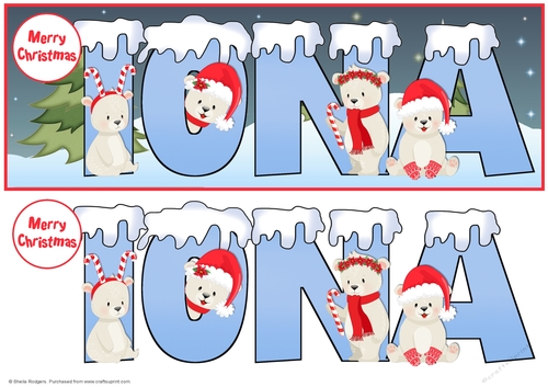 POLAR BEAR NAMES - IONA