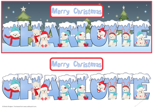 POLAR BEAR NAMES - CHARLOTTE