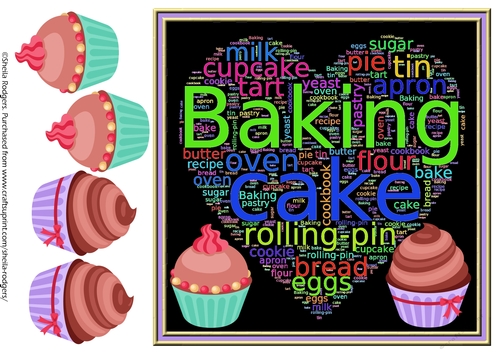 WORD HEART - BAKING