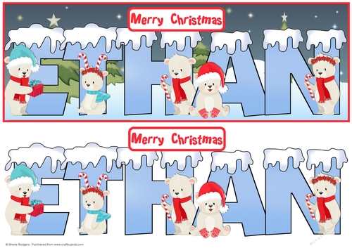 POLAR BEAR NAMES - ETHAN
