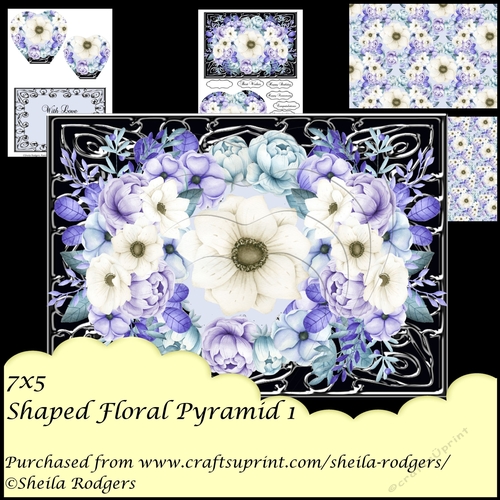 Shaped Floral Pyramid 1