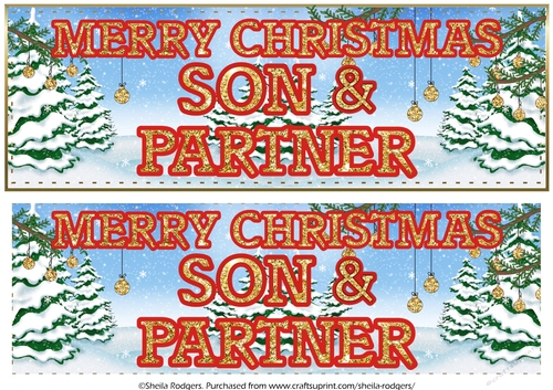 CHRISTMAS GLITTER - SON AND PARTNER