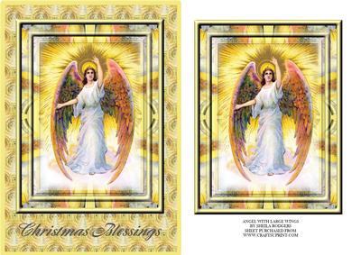Angel with Large Wings