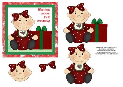 Baby Girl First Christmas