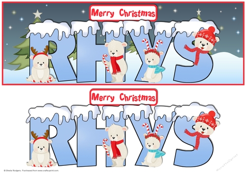 POLAR BEAR NAMES - RHYS