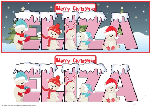 POLAR BEAR NAMES - ELIZA