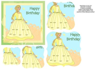 Princess in Yellow - Bracket Pyramid