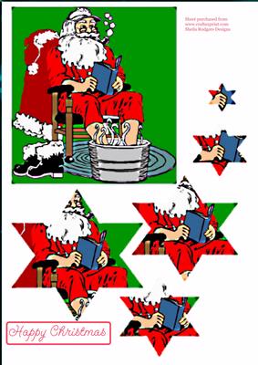 Santa Relaxing