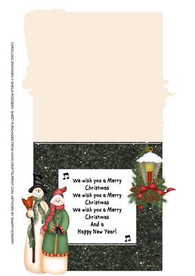 Carolling Snowmen