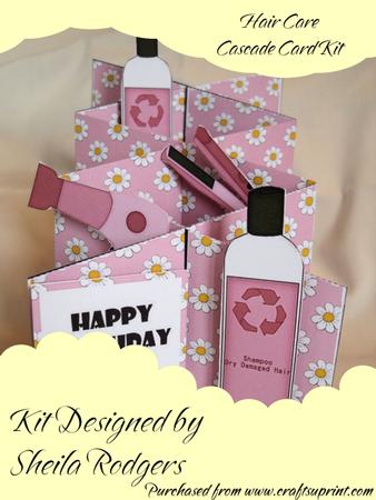 Hair Care Cascade Card Kit