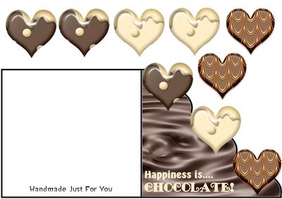 Happiness is Chocolate.