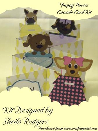 Puppy Purses Cascade Card Kit