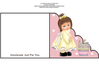 Lil Sweetie Pie Cut and Fold