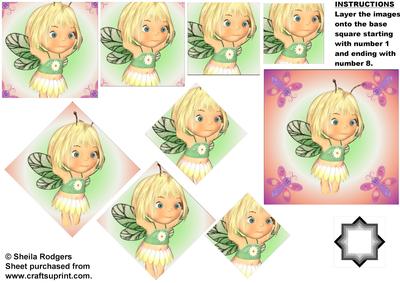 Blossom the Fairy Star Pyramid