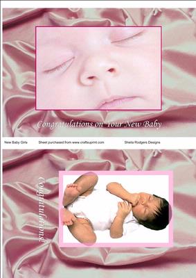 New Baby Girl Toppers