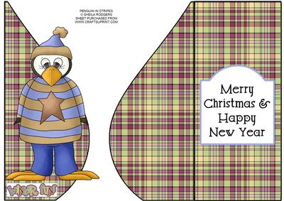 Penguin in Stripes