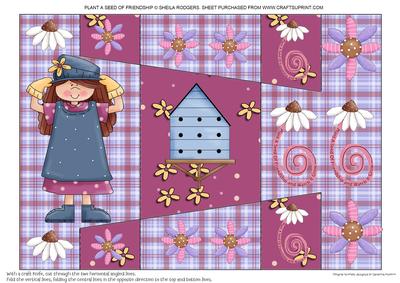 Plant a Seed of Friendship Pop Out Card