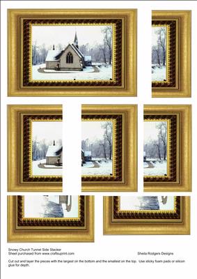 Snowy Church Tunnel Side Stacker