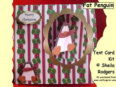 Fat Penguin Tent Card Kit