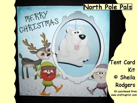 North Pole Pals Tent Card Kit
