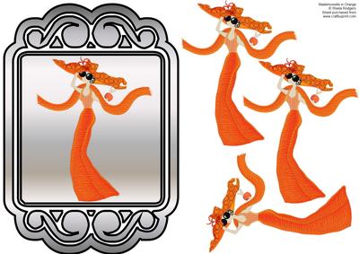 Mademoiselle in Orange