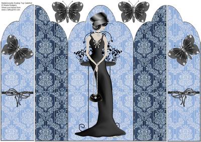 Mademoiselle Scallop Top Gatefold