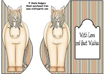 Tinkerbelle the Horse Teardrop