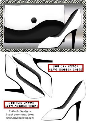 Monochrome Bag and Shoes