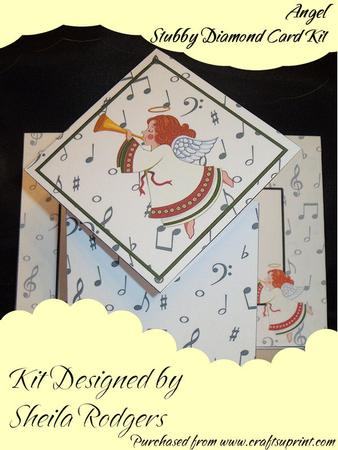 Angel Stubby Diamond Top Card Kit