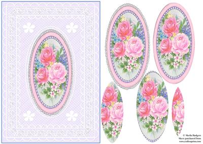 Traditional Roses with Lace