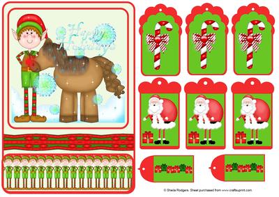 Elf and Pony with Tags