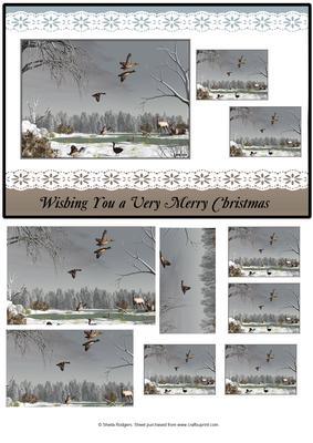 Wildlife at the Winter Lake
