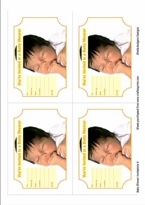 Baby Shower Invitations 4