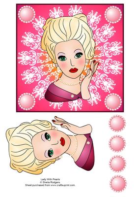 Lady with Pearls