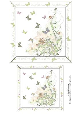 Delicate Butterflies Toppers