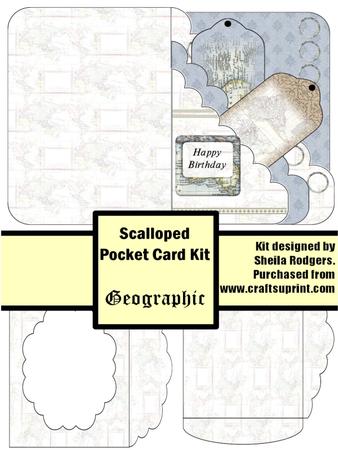 Geographic Scalloped Pocket