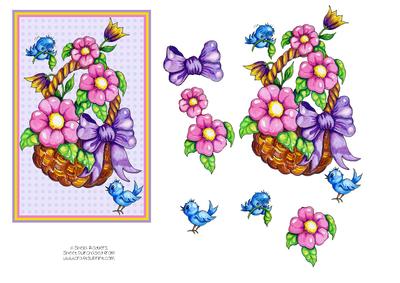 Basket of Flowers