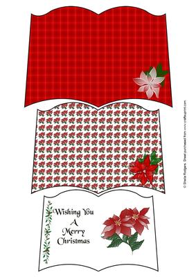 Open Book Poinsettia
