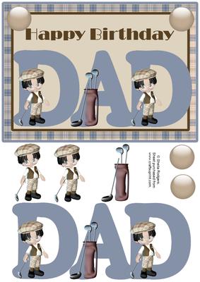 Golfing Dad