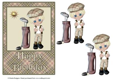 Golfer's Birthday 3
