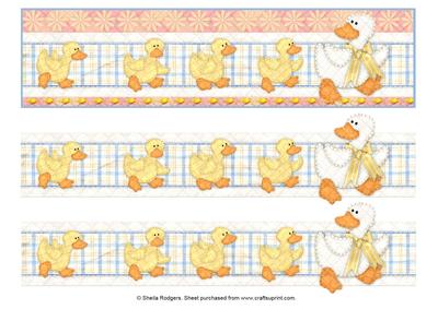 Mother Duck and Ducklings