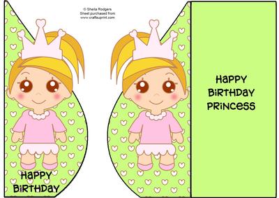 Birthday Princess Teardrop
